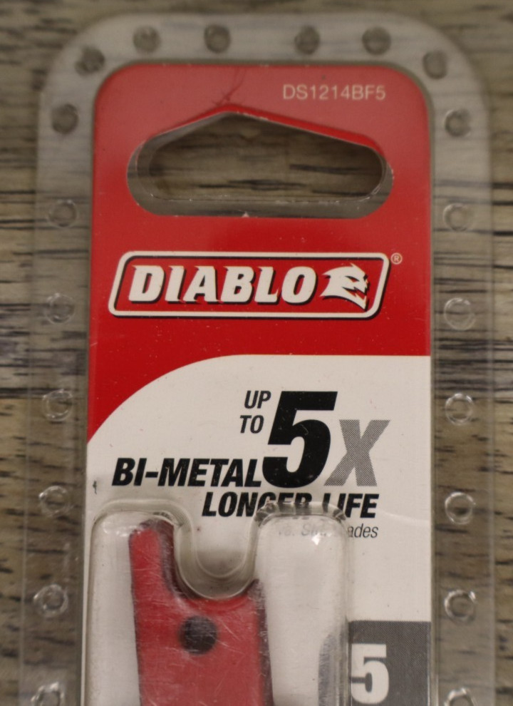 Diablo DS1214BF5 Steel Demon Reciprocating Blades 12" x 14/18 TPI - 5 Pack gallery