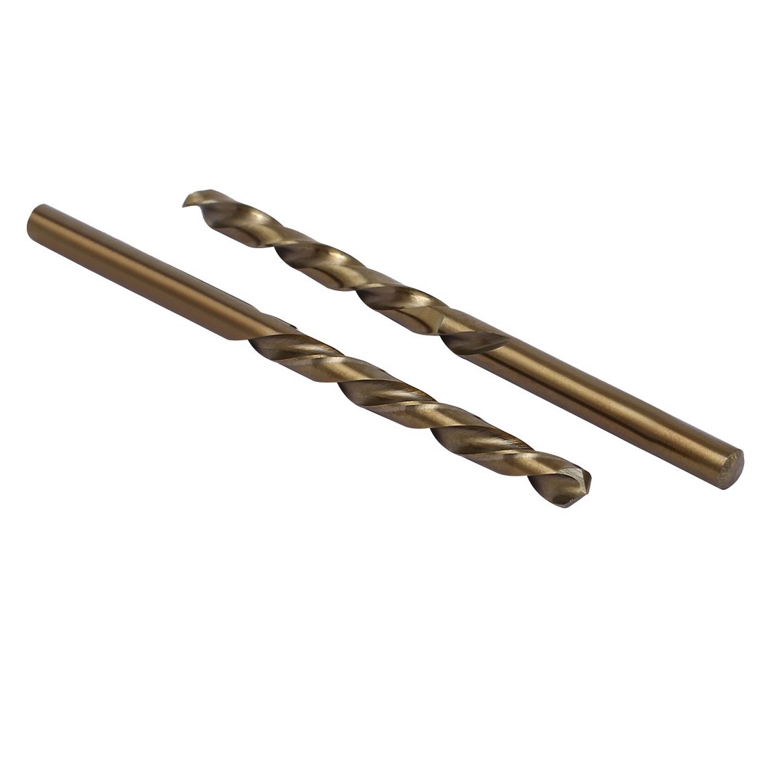 2pack 5.2mm Drilling Dia Straight Round Shank HSS Cobalt Metric Twist Drill Bit gallery
