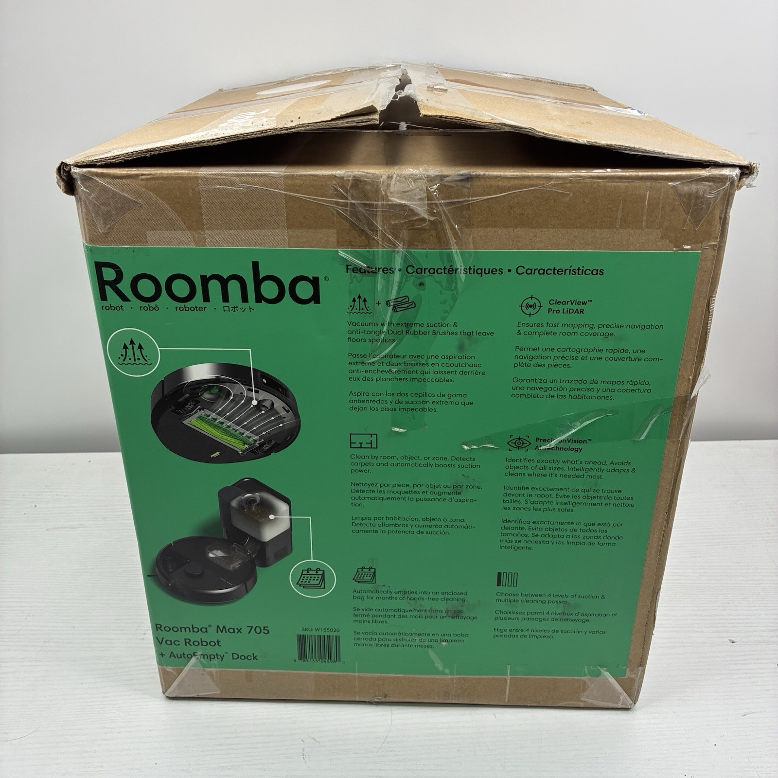 Roomba Max 705 Vacuum + AutoEmpty Dock iRobot Pre-Owned gallery