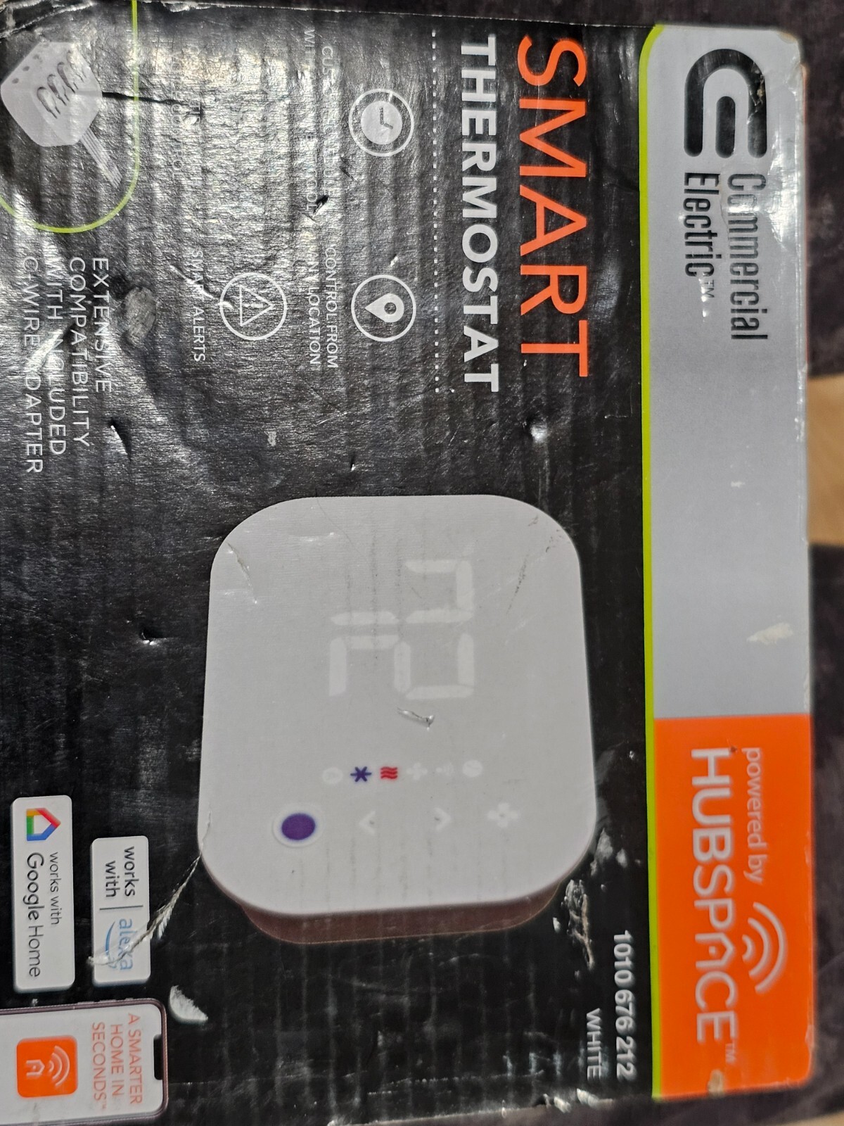 Commercial Electric Wi-Fi & Bluetooth Enabled Smart Programmable Thermostat gallery