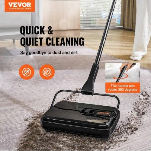 Carpet Sweeper 7.87 in Sweeping Paths Floor Sweeper Manual Non Electric gallery