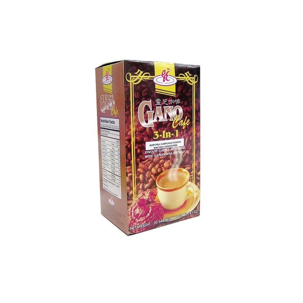 10 Boxes Ganocafe Organic Ganoderma Coffee Gano Excel 3in1 Cafe Latte (Express) gallery
