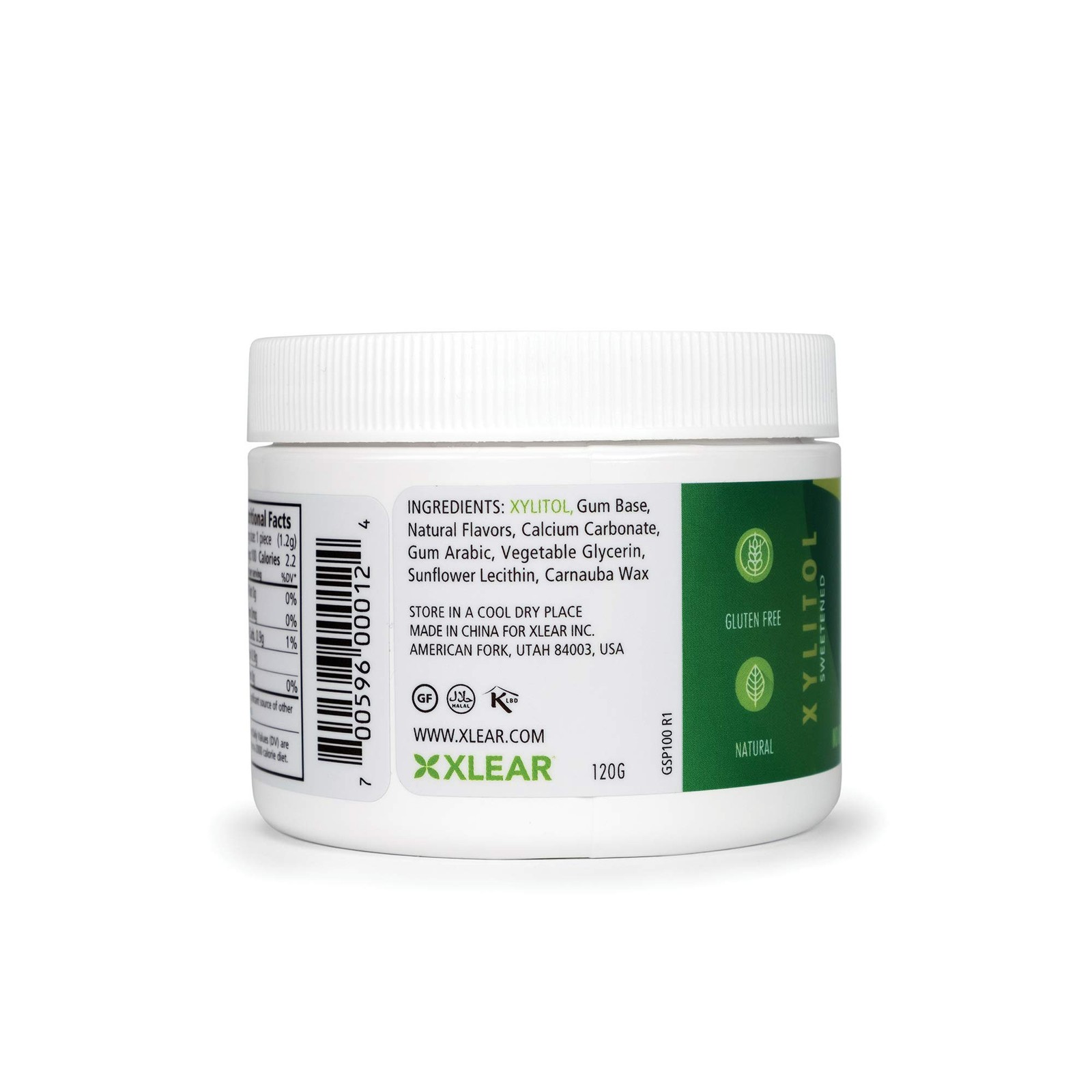 Spry Fresh Natural Peppermint Xylitol Gum 100 count Standard Packaging gallery