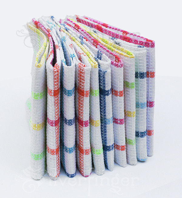 3 DISH TOWELS 100% COTTON Cloth Multipurpose Household Cleaning Tea Towels 12x12 gallery