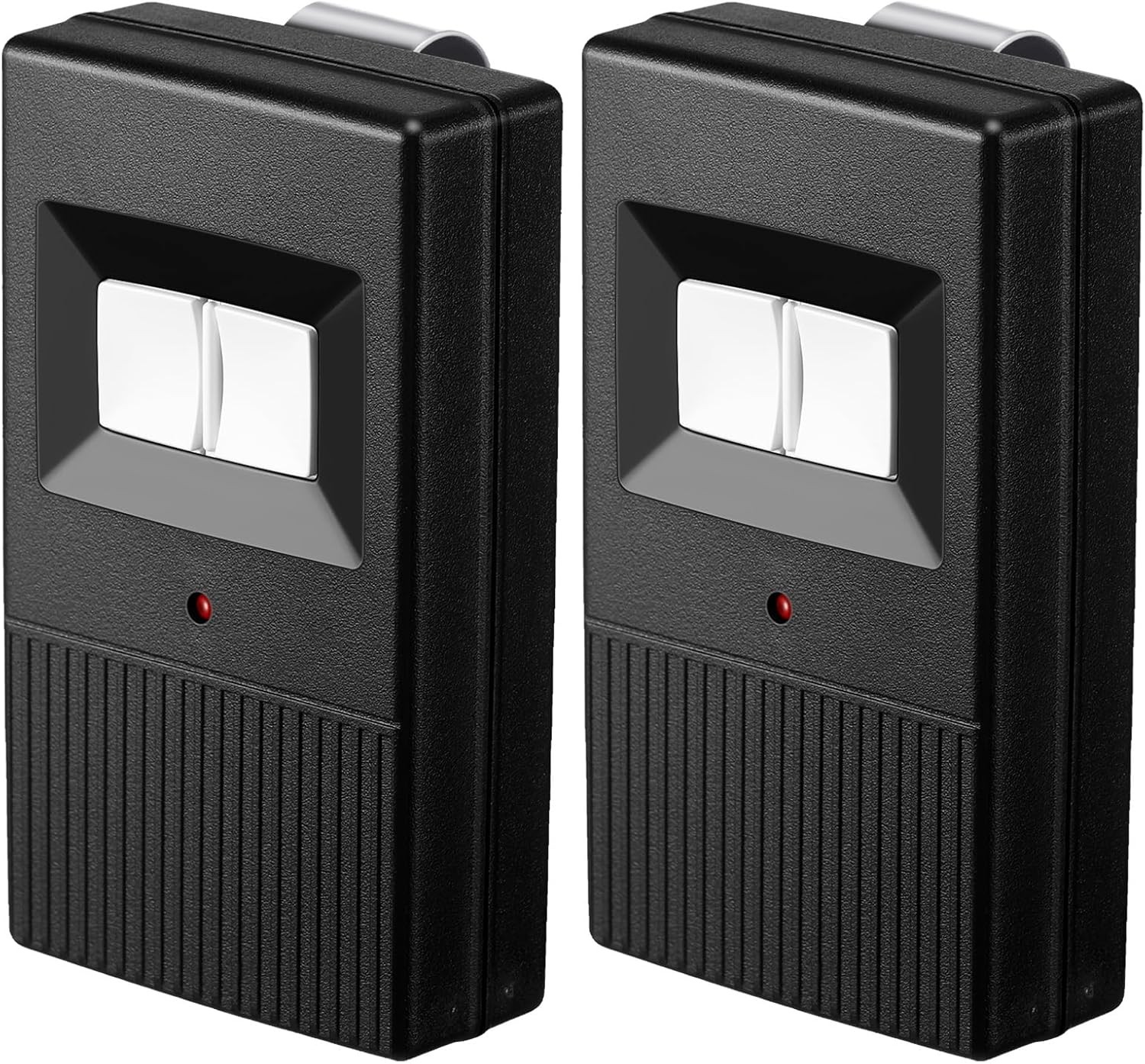 2 Pcs 8 Dip Switch Garage Door Remote Two Button Garage Compatible with Linear gallery