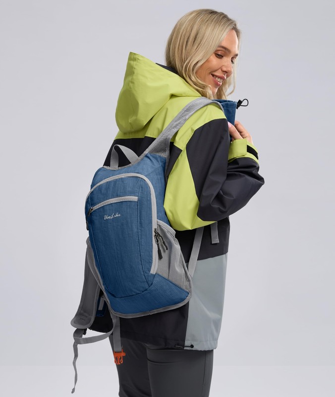 10L Small Hiking Backpack Travel Daypack Lightweight Packable Back Pack for W... 3
