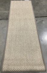 NATURAL GREY 2′-6″ x 8′-0″ Broken Thread Rug, Reduced Price 1172684708 NF153A-28