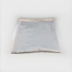 Buffy Breeze 100% LYOCELL cooling Queen Duvet Cover W/Pleats Grey & Tan MINT!
