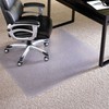 Chair Mats for Carpet- Medium Pile, 48" x 96" Rectangle, x 96", Clear gallery