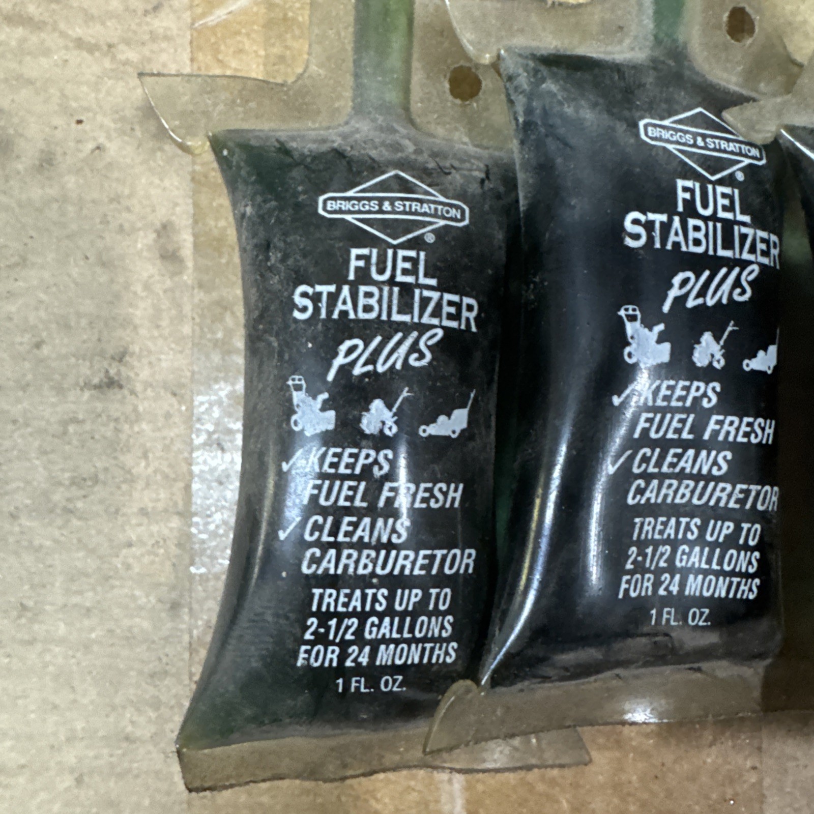 New Briggs & Stratton, Fuel Stabilizer PLUS. 1 fl oz. EACH. Lot of 3 gallery
