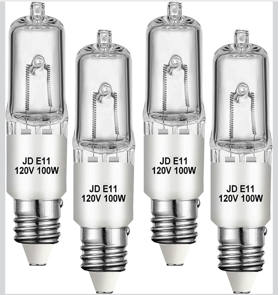 JDE11 120V 100W E11 Halogen Bulb Replacement E11 LED Mini Candelabra Dimmable