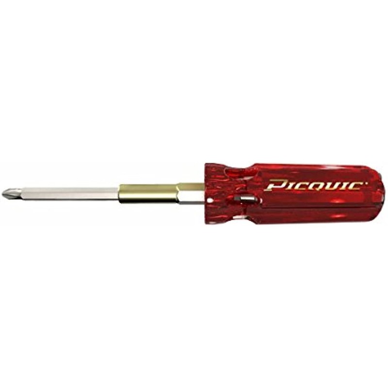 PICQUIC SIXPAC Plus 7 pc. Multi-Bit Screwdriver 6 in. gallery