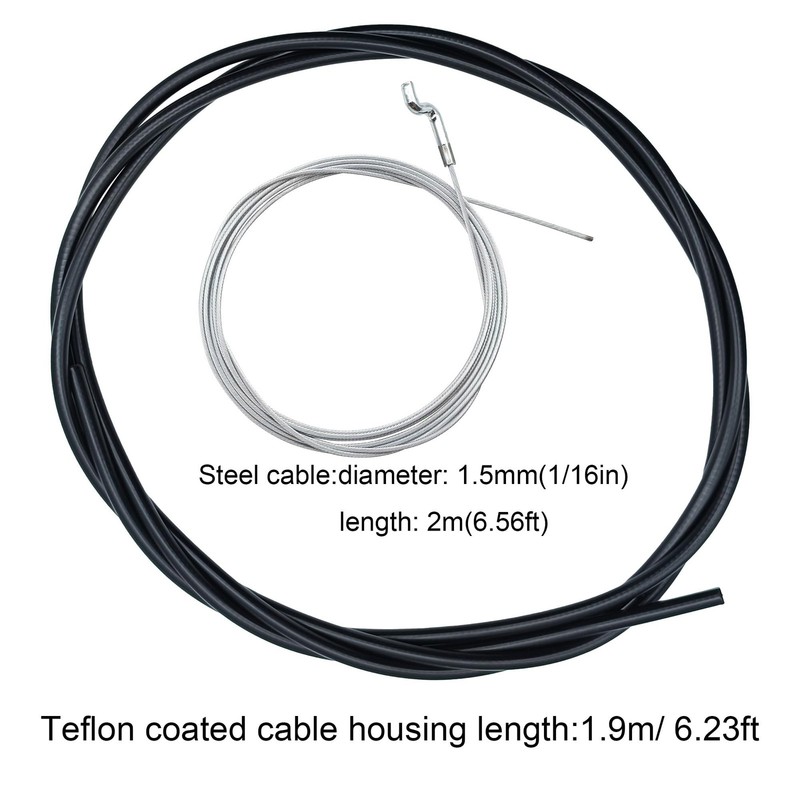 Universal Throttle Cable Repair KIT for Lawn Mower Control Adjustable Z Bend... gallery