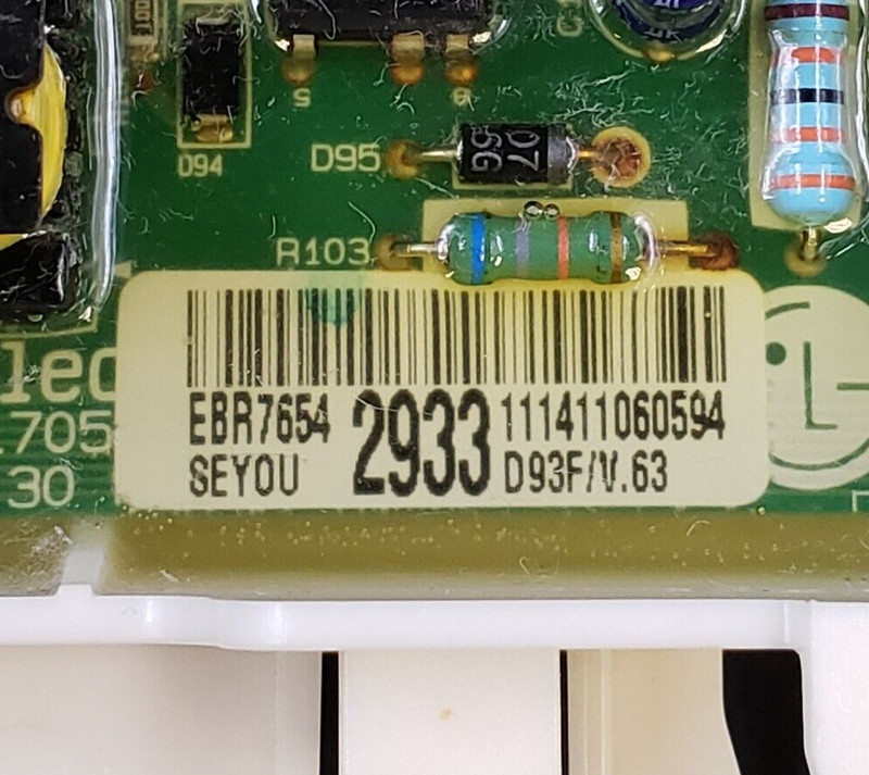 Genuine LG Dryer Control Board EBR76542933 Same Day Shipping & 60 Days Warranty* gallery