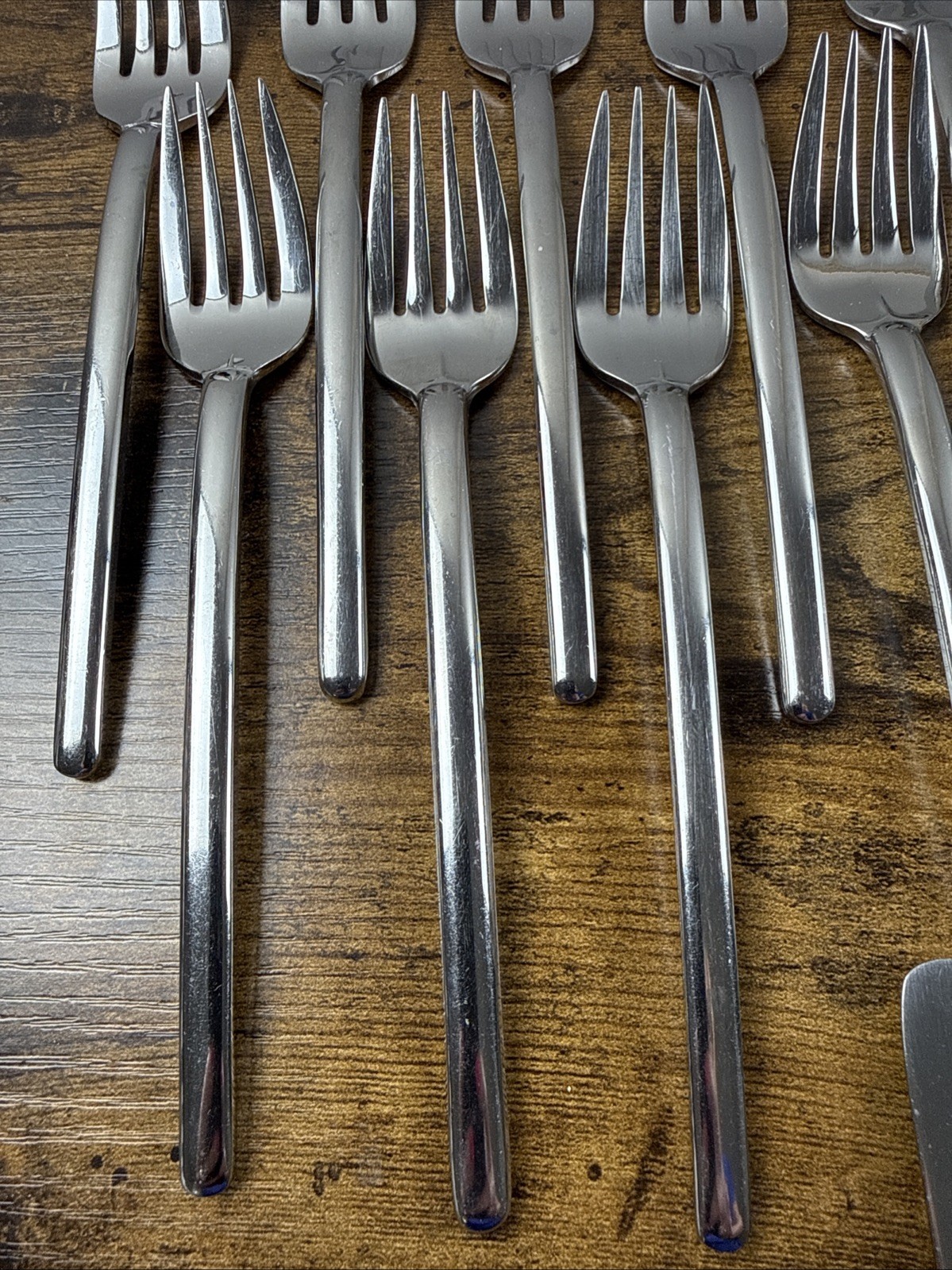 Mikasa Zena 48 Piece Flatware Set Knife Fork Spoon Dinner Salad Lot gallery