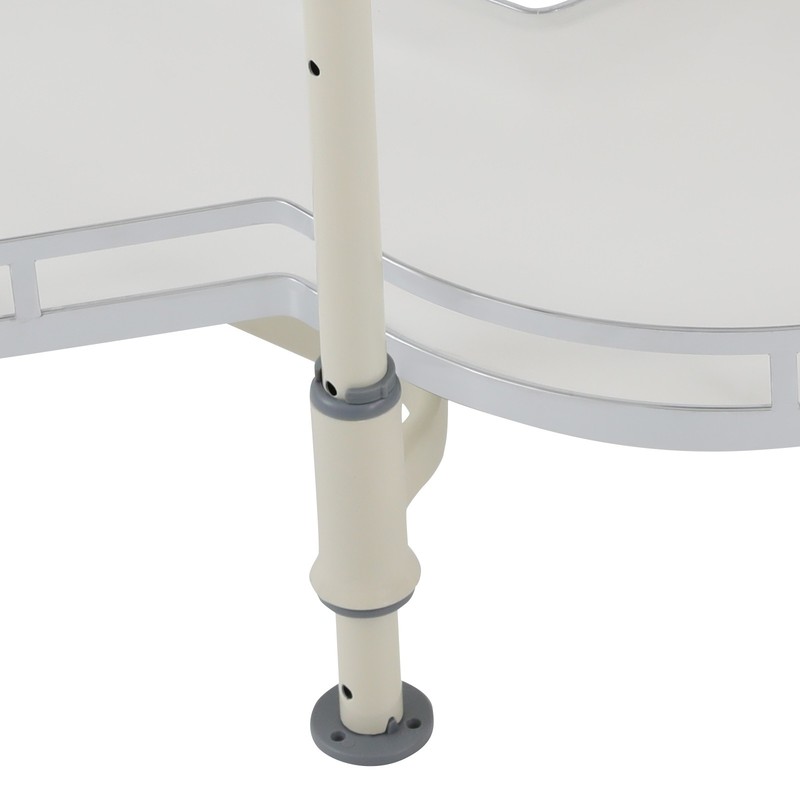 2-tier White Blind Corner Cabinet Left Blind Corner Cabinet Pull-out Organizer gallery