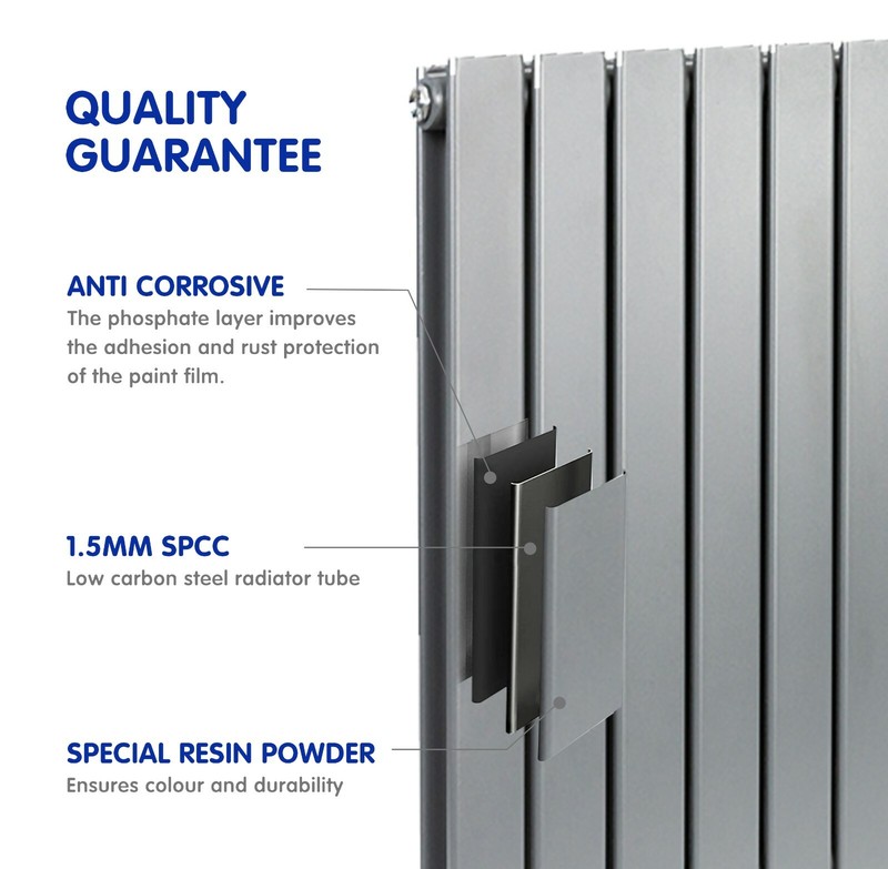 Horizonal Vertical Designer Flat Panel Central Heating Radiator Rad Anthracite gallery