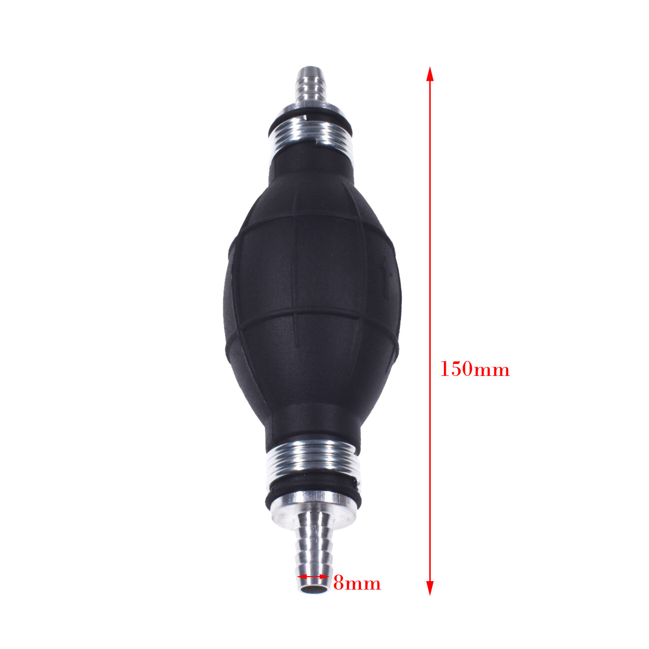 8mm 5/16 Straight Fuel Line Pump Primer Bulb For Boat Marine 9001080A gallery