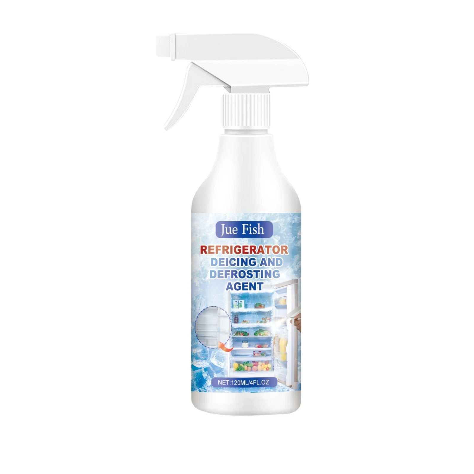120ml Freezer Defrosting Deicing Spray,De-Icer For Refrigerator Buildup best gallery