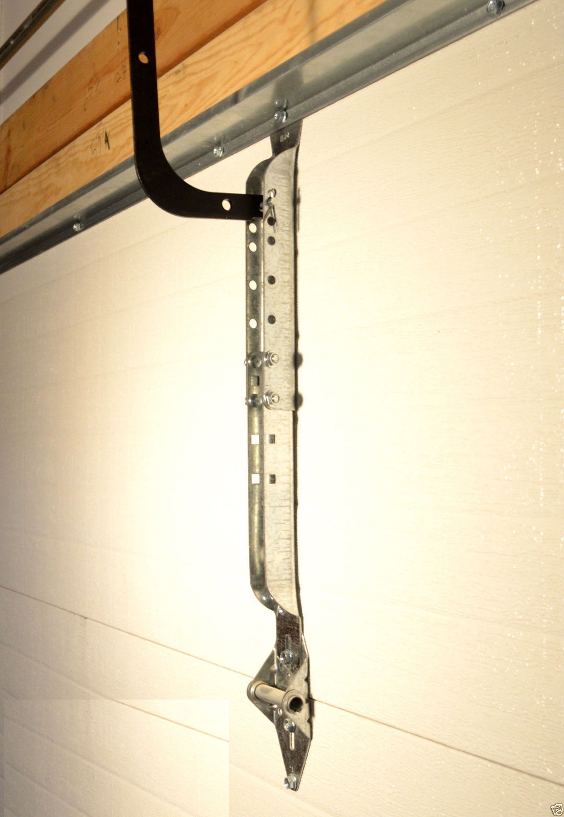 Garage Door Opener Adjustable Reinforcement Bracket - Fits 18"- 21"-24" Sections gallery