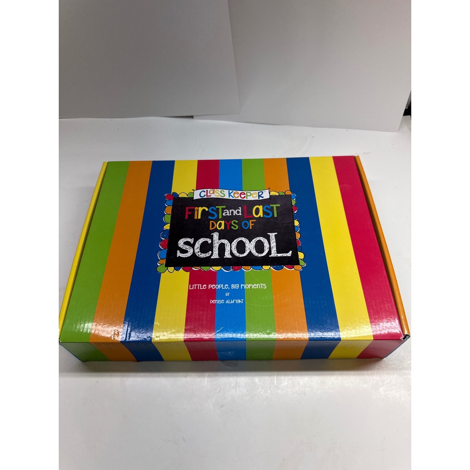 Denise Albright Class Keeper First and Last Days of School Memory Book Binder gallery