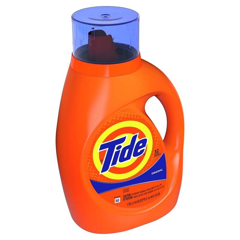 Tide Liquid Laundry Detergent, Original, 32 Loads, 46 Fl Oz gallery