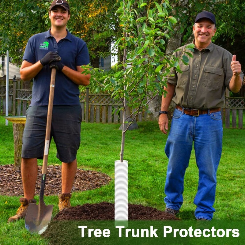 Corrugated Tree Guards, Tree Trunk Protectors, Tree Bark Protector Sleeve gallery