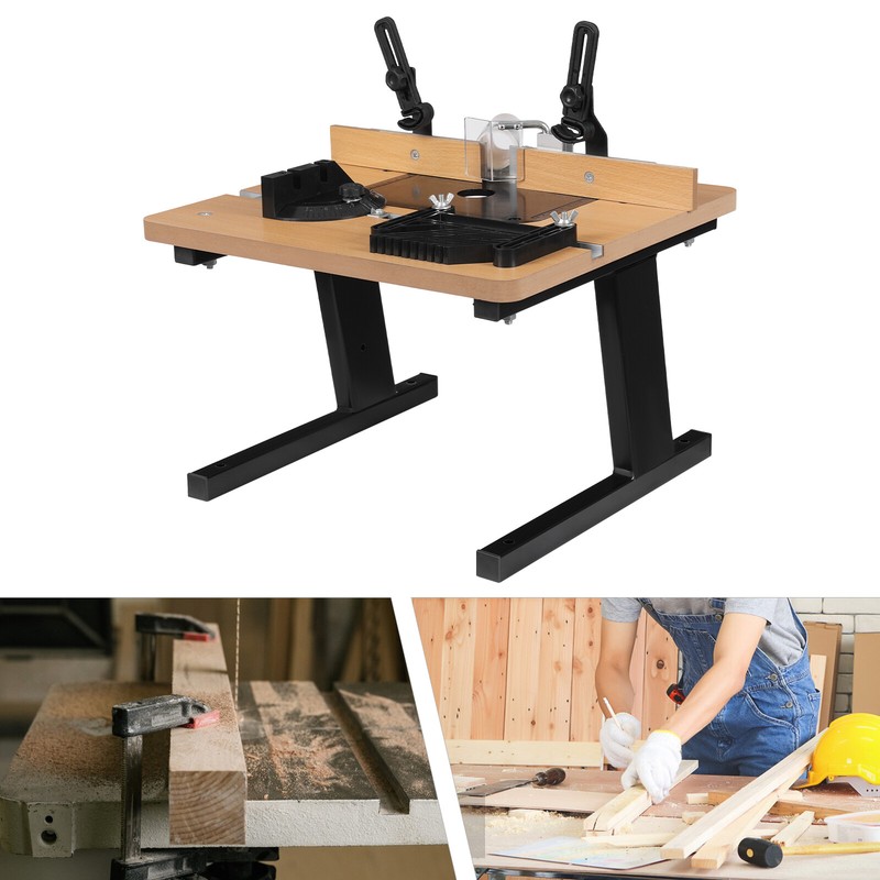 200kg MDF Router Table Rectangle Tabletop Woodworking Router Table 43*40cm gallery