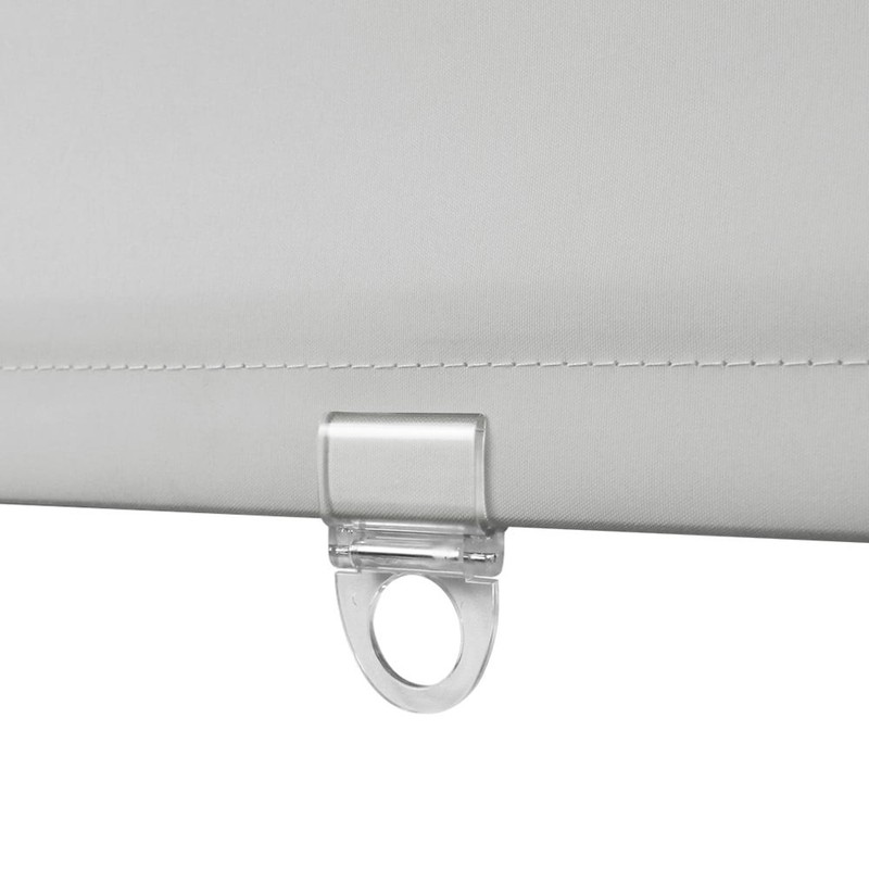 Light Filtering Slow Release Roller Shade 35" W x 72" L White gallery