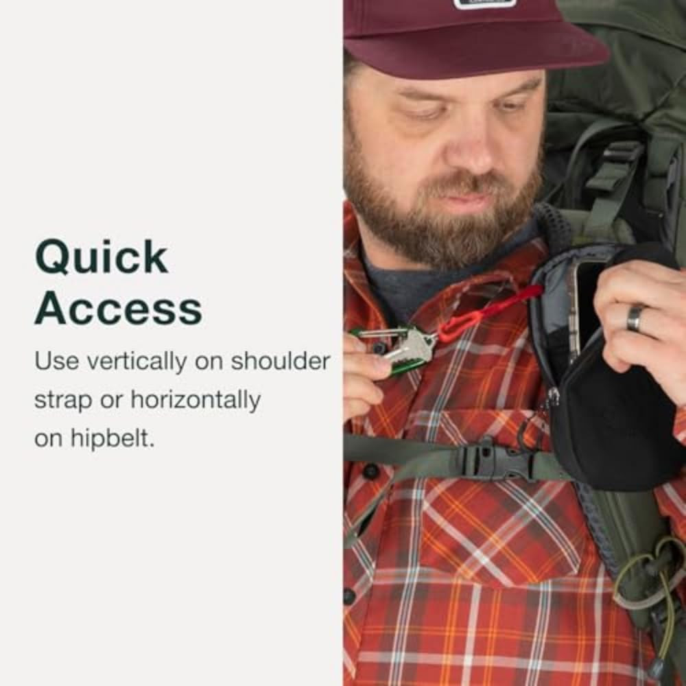 Padded Pack Pocket, Black 4