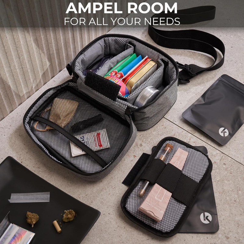 Discrete Smell Proof Odorless Bag with Easy Use Combination Lock - the Perfect S gallery