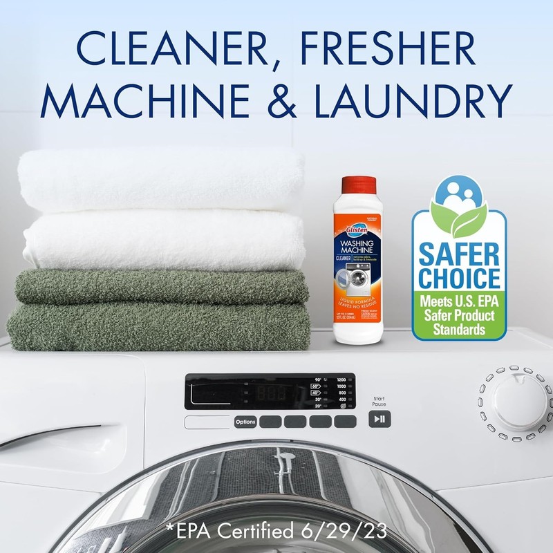Monthly Maintenance Washing Machine Cleaner - 12 Oz Liquid for Odor-Free Washers gallery