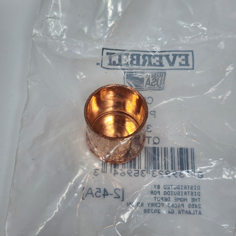Everbilt 3/4 in. Copper Plug Fitting C616 (15 Pack) gallery