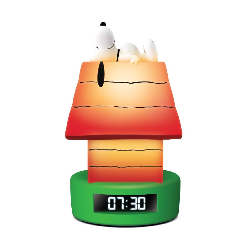 Peanuts Snoopy Doghouse LED Alarm Clock gallery