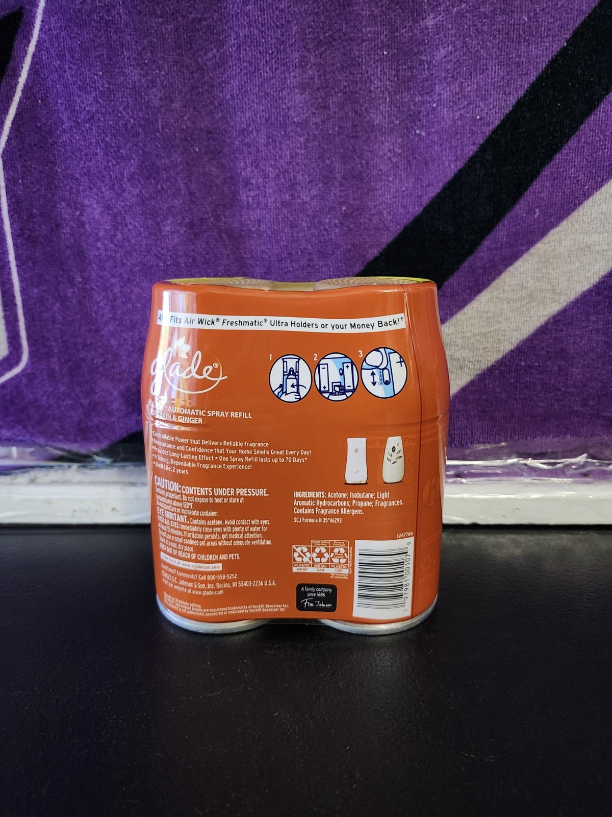 SCJohnson Glade Limited Edition Value Pack 2 Refills (Pumkin & Ginger) @2025 gallery