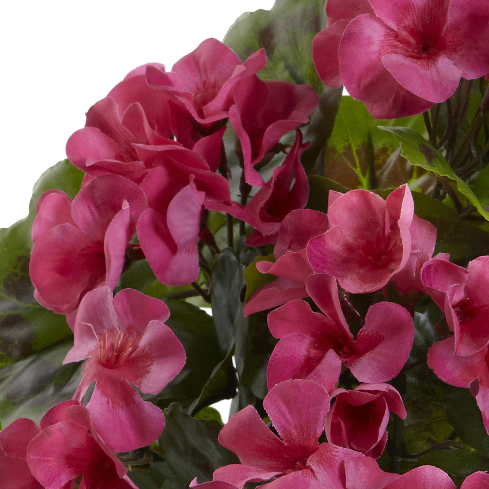 Nearly Natural Geranium Artificial Bush UV Resistant Set of 4 (Indoor/Outdoor) gallery