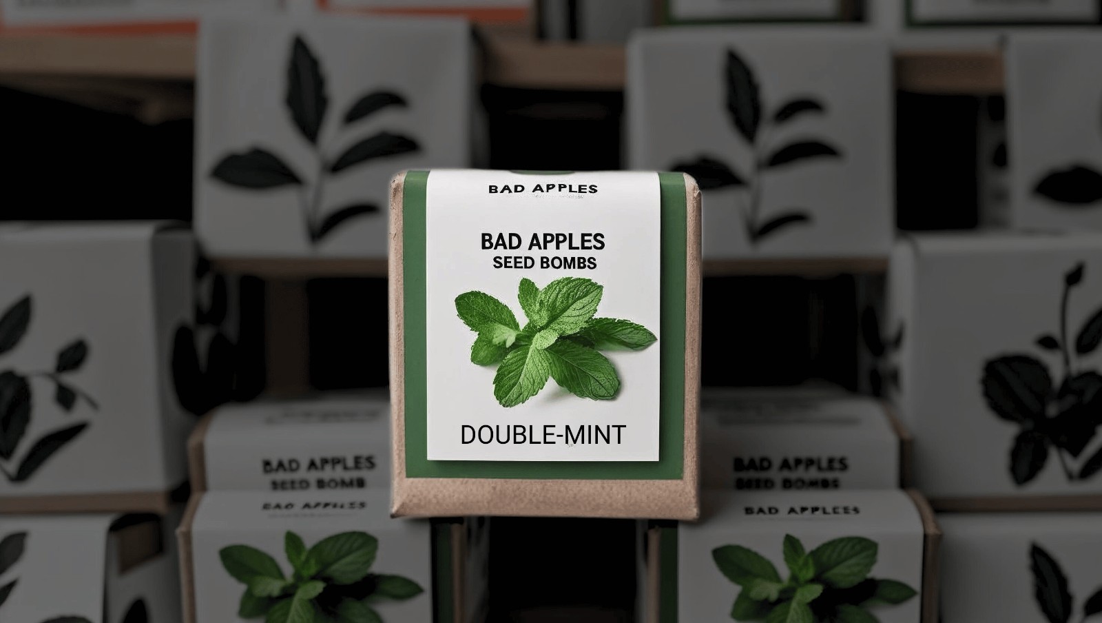 Bad Apples Doublemint Seed Bombs - Erosion Control for Steep Slopes - 1 Acre gallery