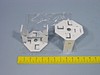 2 Suspended Drop Ceiling Brackets VU01-134 for LED/Floresent Fixture & Others gallery