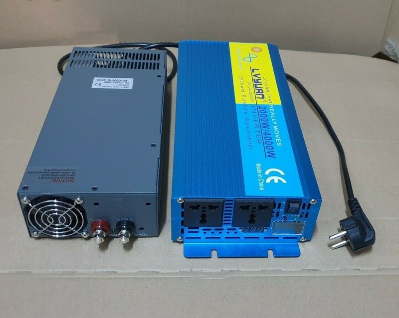 Current And Voltage Converter From 110V To 220V And From 60 To 50HZ Up To 2000W gallery
