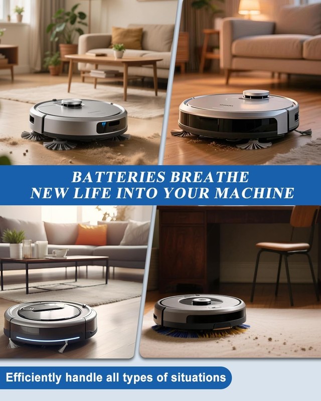 ABL F Battery Replacement for Roomba Compatible with Roomba i7 i7 i8 i8 j9 j9 gallery