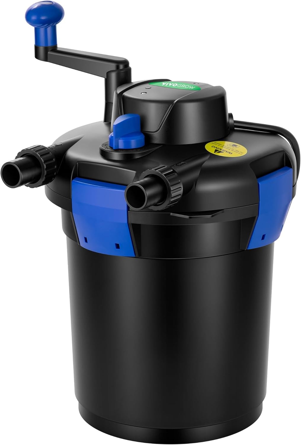 VIVOGROW Pond Pressure Bio Filter Koi Pond Filter w/ UV Light 1050GPH-2630GPH gallery