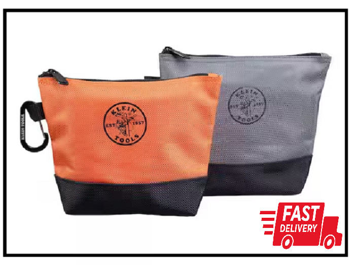 Klein Tools 9 In. Stand-Up Zipper Tool Bag (2-Pack) gallery