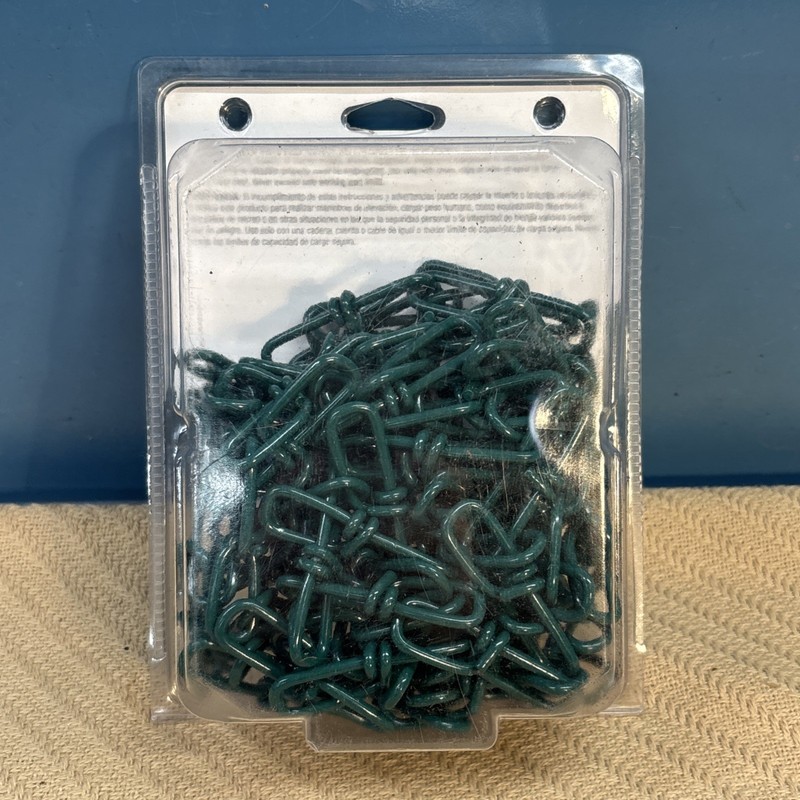 Blue Hawk 2/0 Double Loop Chain, 15 ft., Green Powder Coated, 255 lb. Load gallery