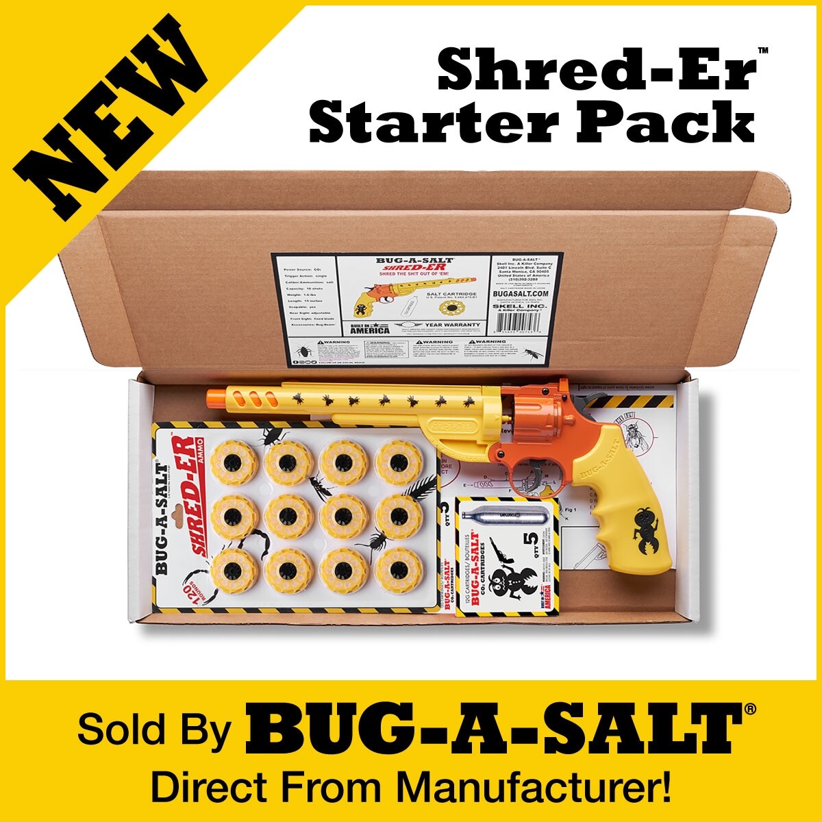 BUG-A-SALT SHRED-ER STARTER KIT gallery