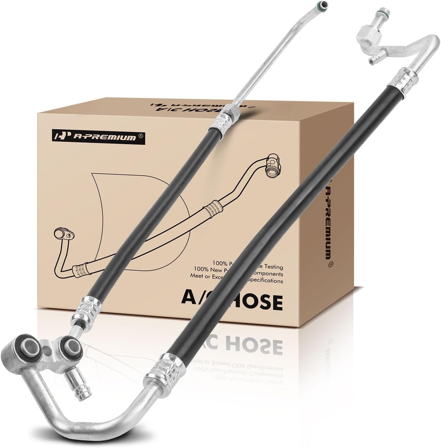 A/C Suction and Discharge Line Hose Assembly Compatible with 1994 GMC - C1500 gallery