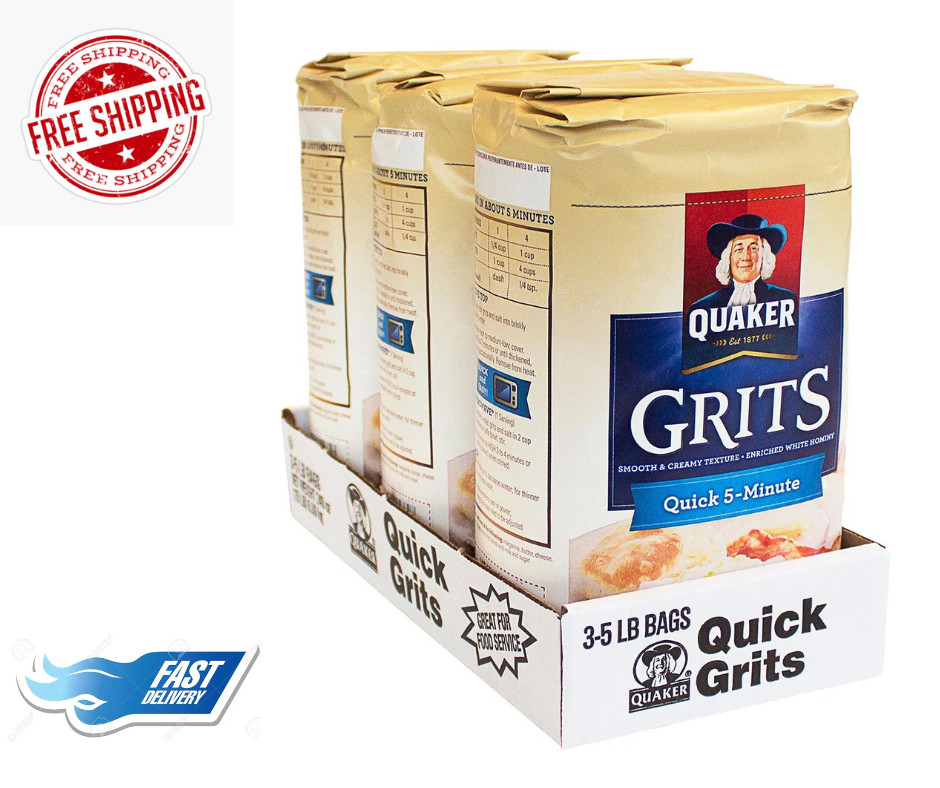 Quaker Quick 5-Minute Grits {5 lb., 3 pk.} gallery