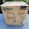Silonn SLIM Countertop Ice Cubemaker 9 Cubes 2 Sizes 26lbs White Slim21w gallery