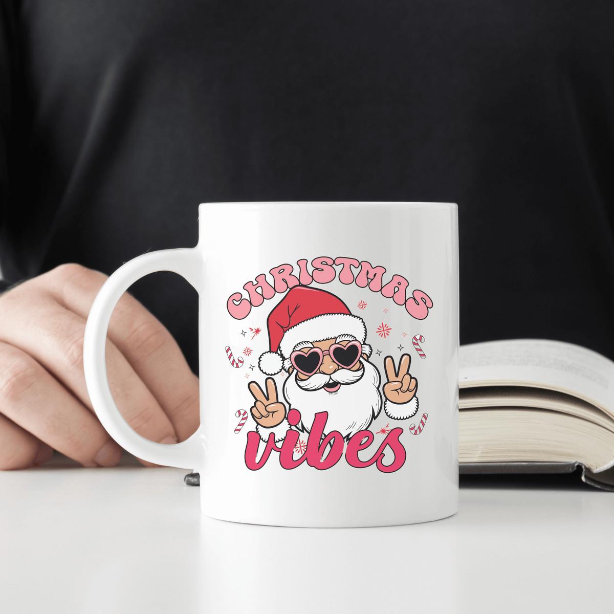 Secret Santa Christmas Gift - Christmas Vibe Coffee Mug 11oz 15oz gallery