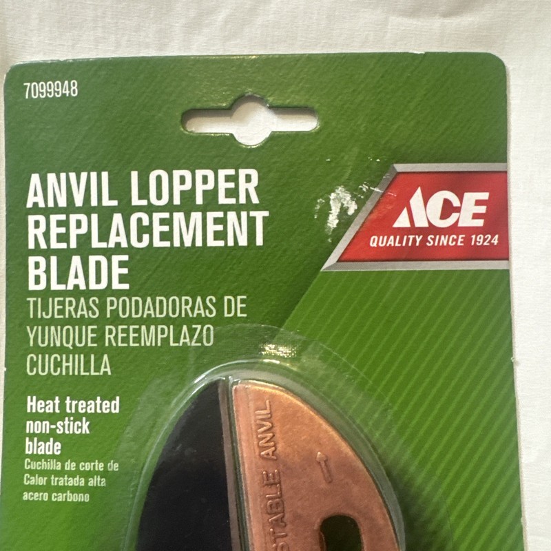 Lopper Replacement Shear Blade & Adjustable Anvil (3281) New gallery