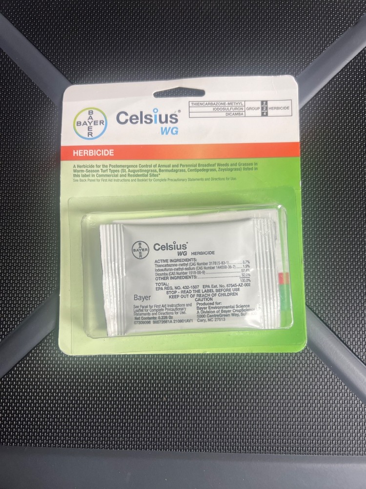 New Celsius Herbicide - Single dose 0.226 oz Easy Mix Packet - Post Emergent